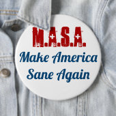 Amerika wieder gesund machen MASA Button (Beispiel)