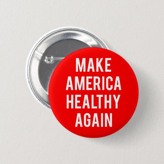 Amerika wieder gesund machen rot button (Vorne & Hinten)