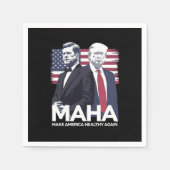 Amerika wieder gesund machen serviette (Vorderseite)