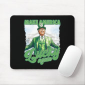 Amerika wieder glücklich machen Trump St. Patrick' Mousepad (Mit Mouse)
