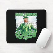 Amerika wieder glücklich machen Trump St Patrick's Mousepad (Mit Mouse)