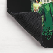 Amerika wieder glücklich machen Trump St Patricks Mousepad (Ecke)