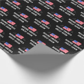 Amerika wieder groß machen geschenkpapier (Ecke)