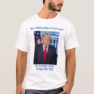 Amerika wieder groß machen mit Trump 2025 T-Shirt