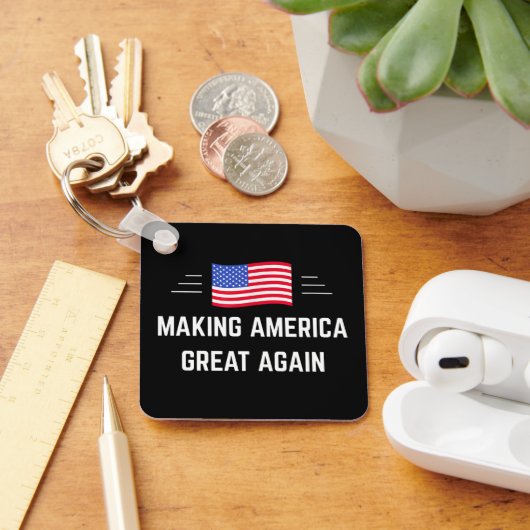 Amerika wieder groß machen schlüsselanhänger (Schreibtisch)