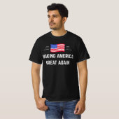 Amerika wieder groß machen T-Shirt (Vorne ganz)