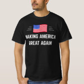 Amerika wieder groß machen T-Shirt (Vorderseite)