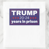 Amerika wieder groß und ruhmvoll gegen Trump mache Rechteckiger Aufkleber (Tasche)