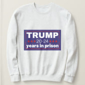 Amerika wieder groß und ruhmvoll gegen Trump mache Sweatshirt (Design vorne)