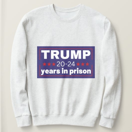 Amerika wieder groß und ruhmvoll gegen Trump mache Sweatshirt (Design vorne)