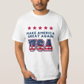 Amerika wieder großartig machen USA T-Shirt (Vorderseite)
