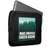 Amerika wieder grün machen laptopschutzhülle (Vorne Rechts)