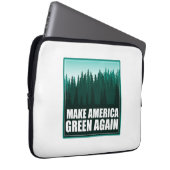 Amerika wieder grün machen laptopschutzhülle (Vorne Rechts)