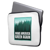 Amerika wieder grün machen laptopschutzhülle (Vorderseite Links)