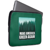 Amerika wieder grün machen laptopschutzhülle (Vorne Rechts)