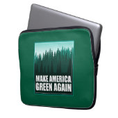 Amerika wieder grün machen laptopschutzhülle (Vorderseite Links)