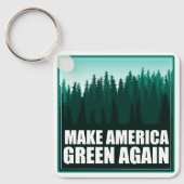 Amerika wieder grün machen schlüsselanhänger (Vorderseite)