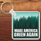 Amerika wieder grün machen schlüsselanhänger (Vorderseite)