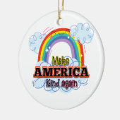 Amerika wieder gutmachen keramik ornament (Links)