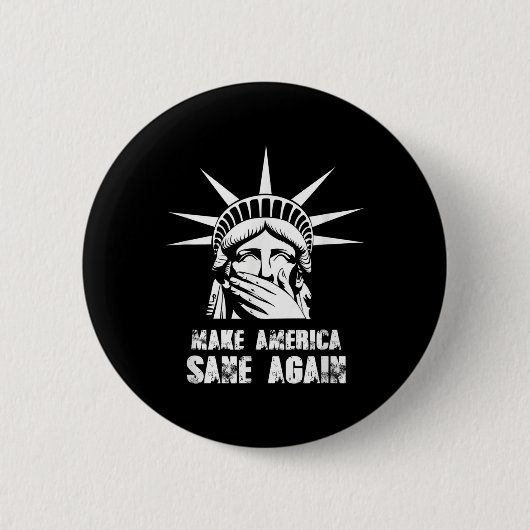 Amerika wieder in Schwung bringen - Protest gegen Button (Vorderseite)
