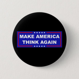 Amerika wieder nachdenken lassen button