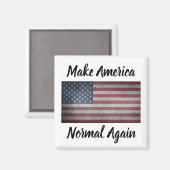 Amerika wieder normal machen magnet (Vorderseite/Rückseite)