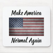 Amerika wieder normal machen mousepad (Vorne)