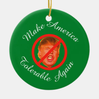 Amerika wieder PERSONALISIERT tolerierbar machen Keramikornament