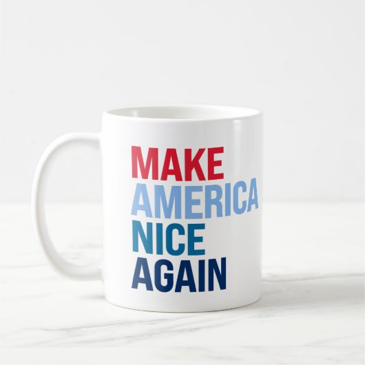 Amerika wieder schön machen kaffeetasse (Links)