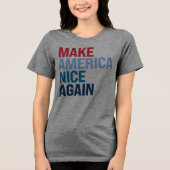 Amerika wieder schön machen Tri-Blend shirt (Vorderseite)