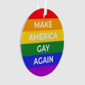 Amerika wieder schwach machen ornament (Vorderseite)