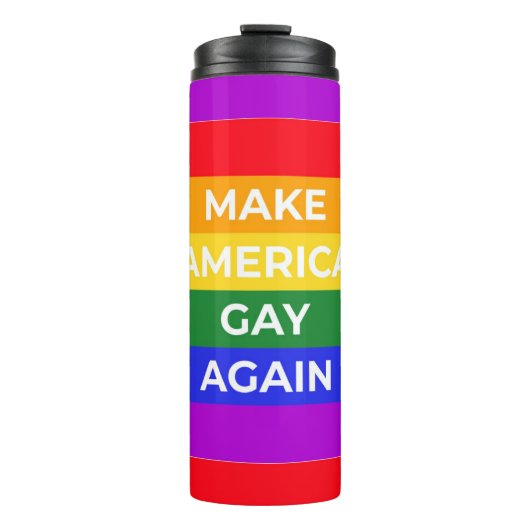 Amerika wieder schwach machen thermosbecher (Vorderseite)