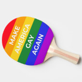 Amerika wieder schwach machen tischtennis schläger (Seitenansicht)