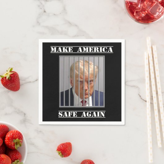 Amerika wieder sicher machen serviette (Beispiel)