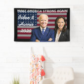 Amerika wieder stark machen Biden und Harris 2020 Banner (Insitu)