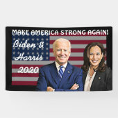Amerika wieder stark machen Biden und Harris 2020 Banner (Horizontal)