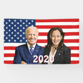 Amerika wieder stark machen Biden und Harris Outdo Banner (Horizontal)