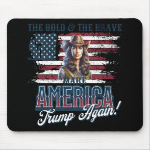 Amerika wieder Trump Mousepad
