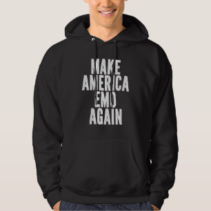 Amerika wieder zum Emo machen Hoodie