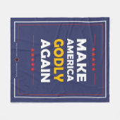 Amerika wieder zum Guten wenden Fleecedecke (Vorderseite (Horizontal))