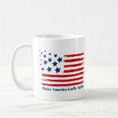 Amerika wieder zum Guten wenden Kaffeetasse (Links)