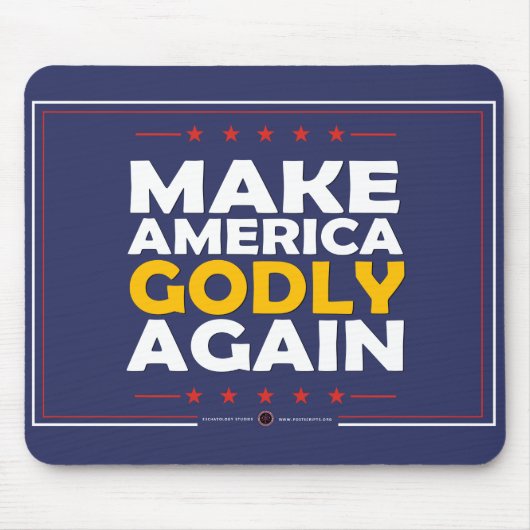 Amerika wieder zum Guten wenden Mousepad (Vorne)