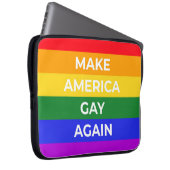 Amerika wieder zum Schwung bringen Laptopschutzhülle (Vorne Rechts)