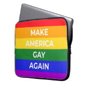 Amerika wieder zum Schwung bringen Laptopschutzhülle (Vorderseite Links)