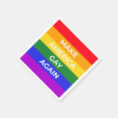 Amerika wieder zum Schwung bringen Serviette (Ecke)