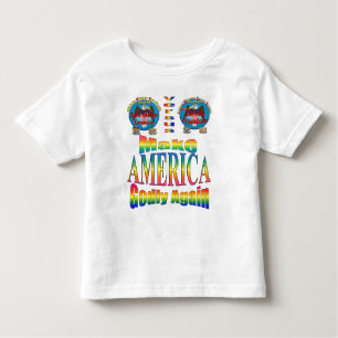 Amerika wieder zum Verdienst zu machen; Mit "MAGA" Kleinkind T-shirt
