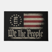 Amerika Wir, das Volk 1776  Fußmatte (Vorderseite)