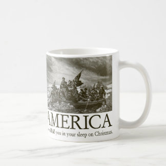 Amerika: Wir werden dich im Schlaf am Christm töte Kaffeetasse