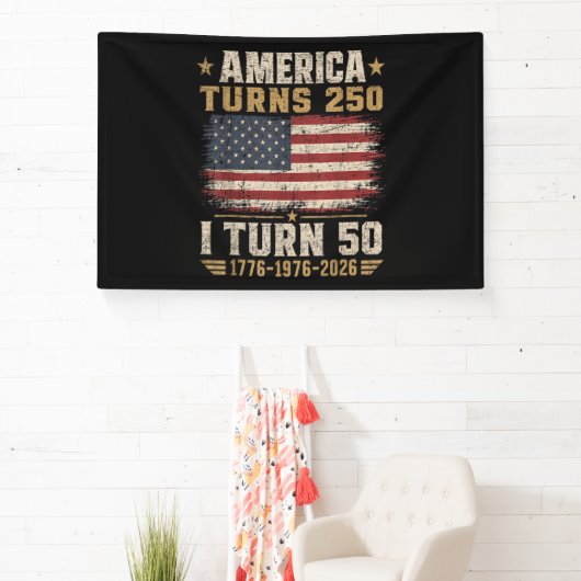Amerika wird 250, ich werde 50 banner (InSitu)