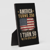 Amerika wird 250, ich werde 50 fotoplatte (Seite)